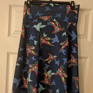 NWOT LulaRoe Azure Skirt - Size XL